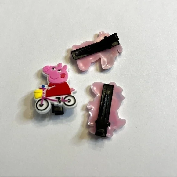 Peppa Pig hair clip set - Picture 3 of 3